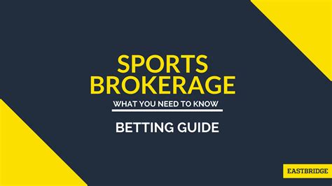 sports betting brokerage service|What is Betting Broker — How to use it, Best brokers .